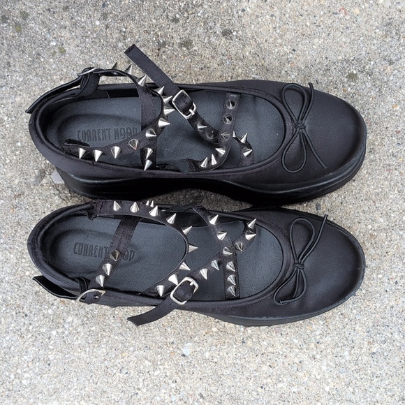 Current Mood Barre baby Platform Ballet Sneakers Sz 10 - Picture 3 of 6